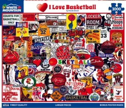 I Love Basketball (1772pz) - 1000 Piece Jigsaw Puzzle