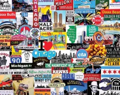 I Love Chicago (1529pz) - 1000 Piece Jigsaw Puzzle