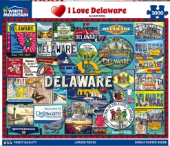 I Love Delaware (2108pz) - 1000 Piece Jigsaw Puzzle