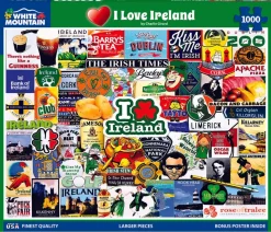 I Love Ireland (1774pz) - 1000 Piece Jigsaw Puzzle