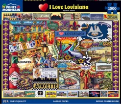 I Love Louisiana (2076pz) - 1000 Piece Jigsaw Puzzle