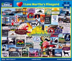I Love Martha’s Vineyard (1860pz) - 1000 Piece Jigsaw Puzzle
