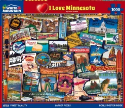 I Love Minnesota (1469pz) - 1000 Piece Jigsaw Puzzle