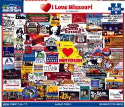 I Love Missouri (1777pz) - 1000 Piece Jigsaw Puzzle