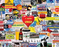 I Love Ohio (1544pz) - 1000 Piece Jigsaw Puzzle