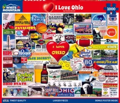 I Love Ohio (1544pz) - 1000 Piece Jigsaw Puzzle