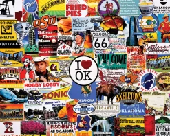 I Love Oklahoma (1811pz) - 1000 Piece Jigsaw Puzzle