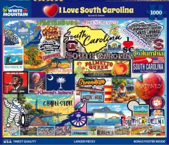 I Love South Carolina (2010pz) - 1000 Piece Jigsaw Puzzle
