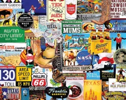 I Love Texas (1284pz) - 1000 Piece Jigsaw Puzzle