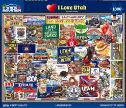 I Love Utah (2083pz) - 1000 Piece Jigsaw Puzzle