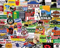 I Love Wisconsin (1562pz) - 1000 Piece Jigsaw Puzzle