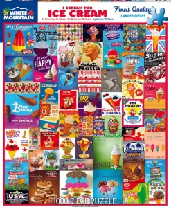 I Scream For Ice Cream (1659pz) - 1000 Piece Jigsaw Puzzle