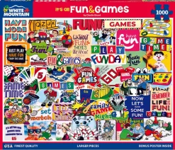 It’s All Fun & Games (1902pz) - 1000 Piece Jigsaw Puzzle