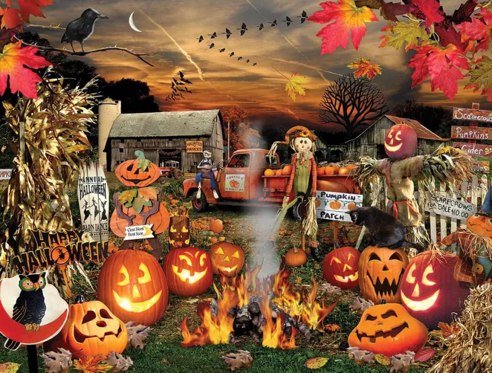 Jack O Lanterns (1120pz) - 1000 Pieces