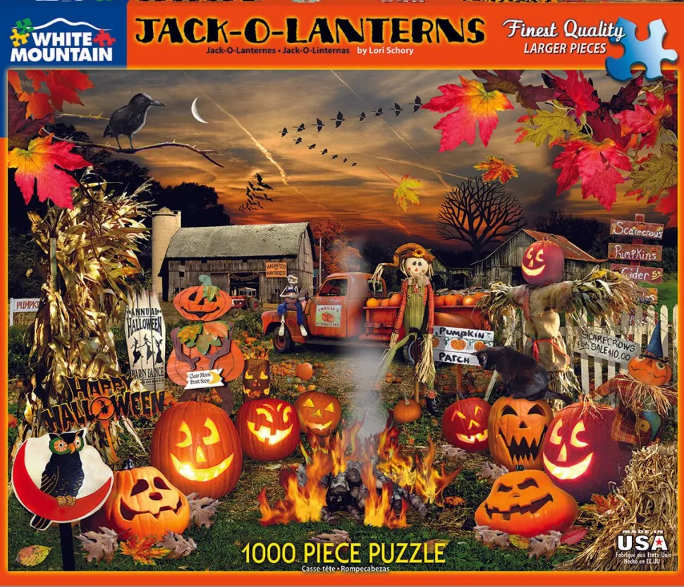 Jack O Lanterns (1120pz) - 1000 Pieces