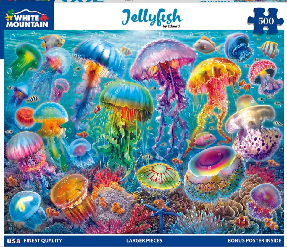 Jellyfish (2065pz) - 500 Piece Jigsaw Puzzle