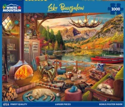 Lake Bungalow (2066pz) - 1000 Piece Jigsaw Puzzle