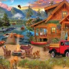 Lake Retreat (1948pz) - 1000 Piece Jigsaw Puzzle