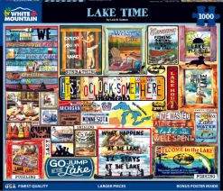 Lake Time (1952pz) - 1000 Piece Jigsaw Puzzle