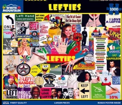 Lefties (1737pz) - 1000 Piece Jigsaw Puzzle
