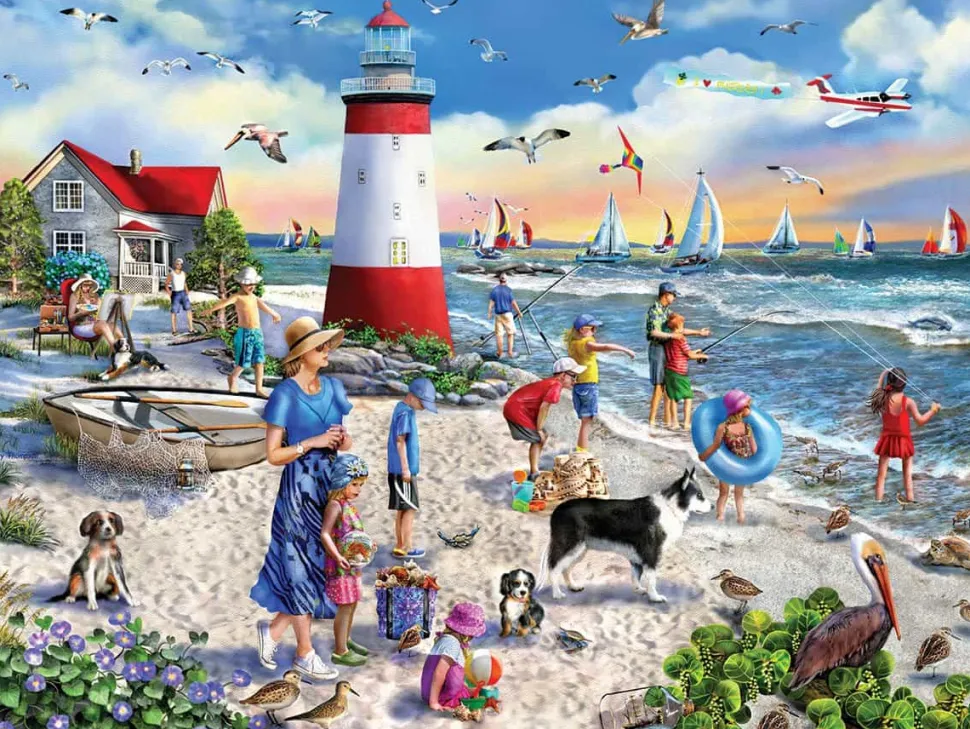 Lighthouse Beach (1478pz) - 500 Pieces