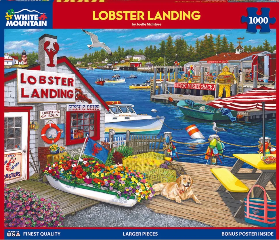 Lobster Landing (2032pz) - 1000 Piece Jigsaw Puzzle