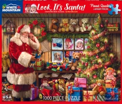 Look, It's Santa (1620pz) - 1000 Piece Jigsaw Puzzle