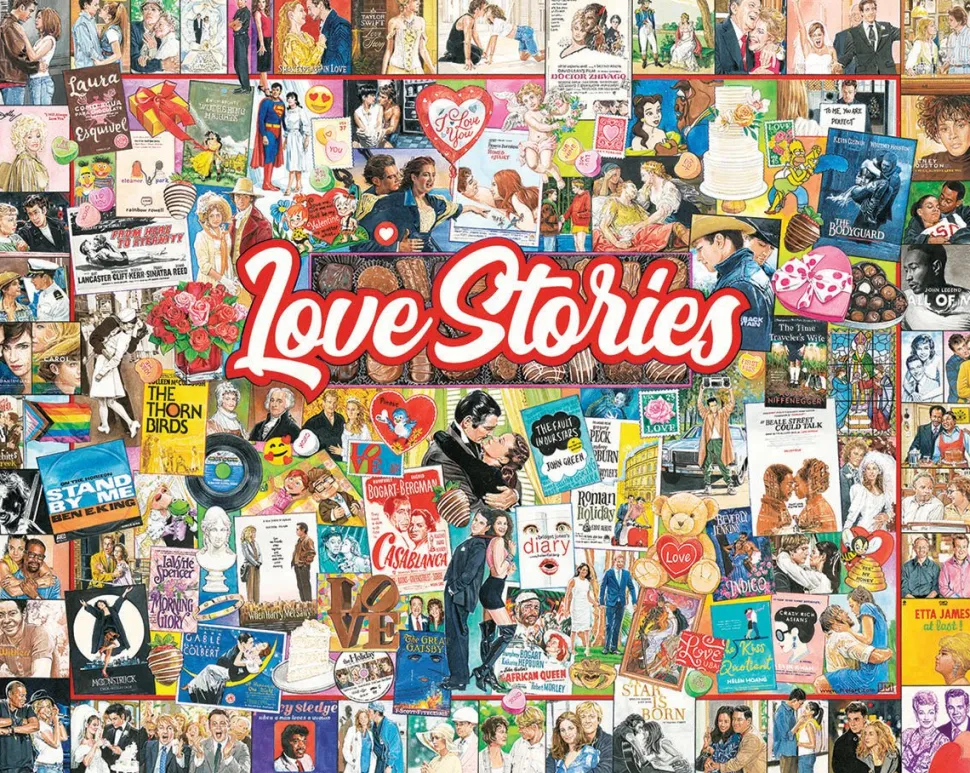 Love Stories (1676pz) - 1000 Piece Jigsaw Puzzle