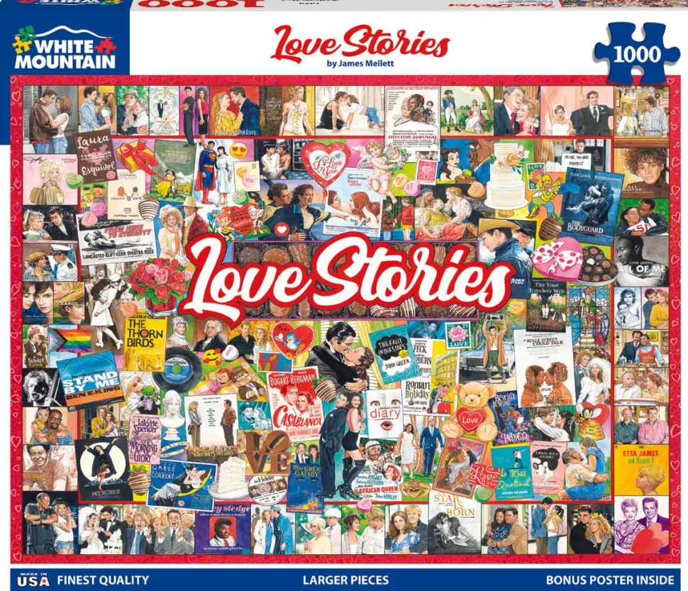 Love Stories (1676pz) - 1000 Piece Jigsaw Puzzle