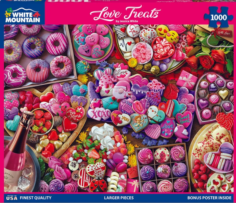 Love Treats (2044pz) - 1000 Piece Jigsaw Puzzle