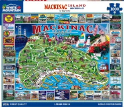 Mackinac Island (468pz) - 1000 Piece Jigsaw Puzzle