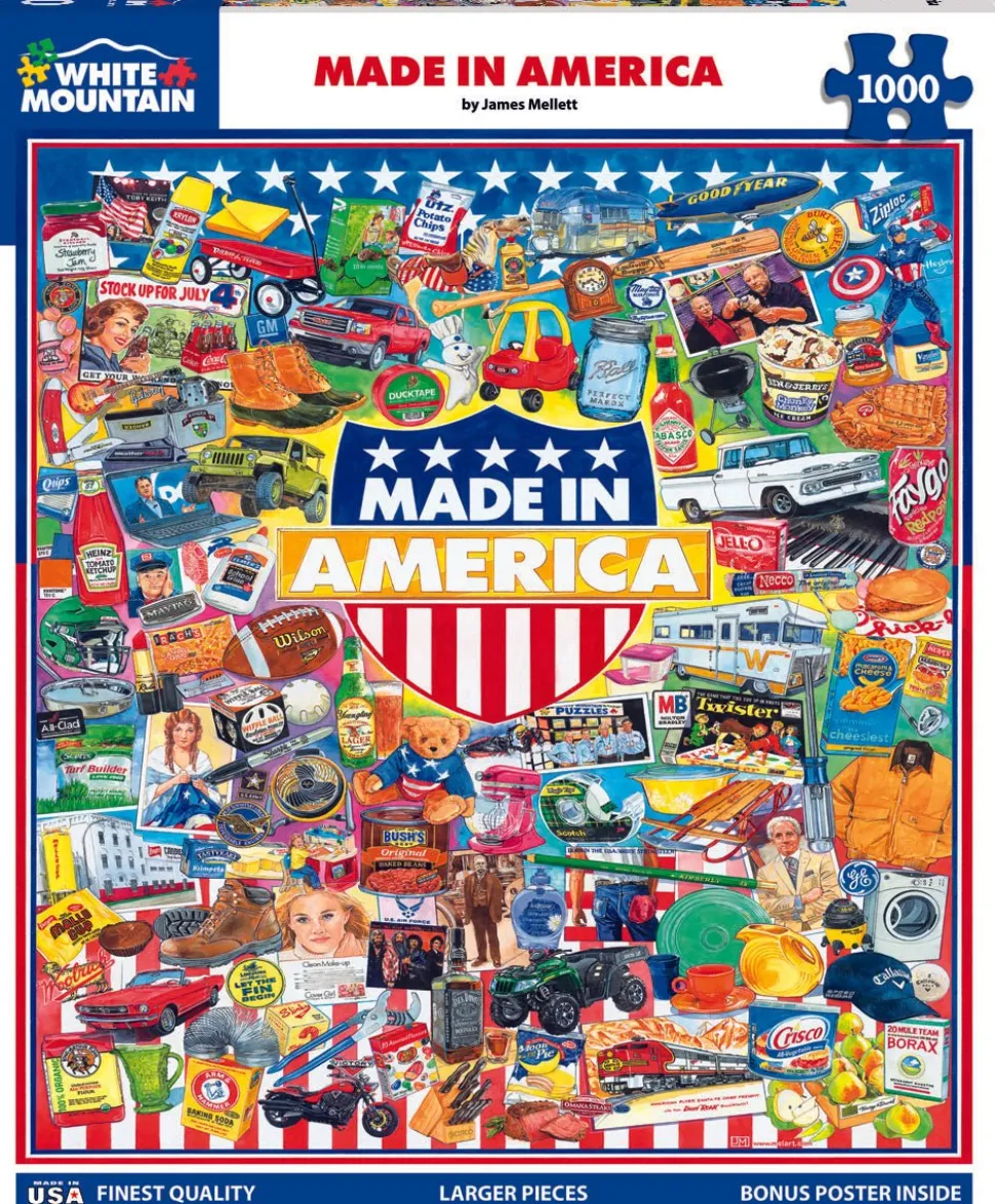 Made In America (1183pz) - 1000 Piece Jigsaw Puzzle