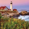 Maine Lighthouse (1207pz) - 1000 Piece Jigsaw Puzzle