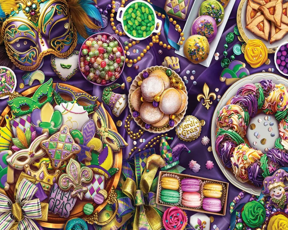 Mardi Gras (2036pz) - 1000 Piece Jigsaw Puzzle