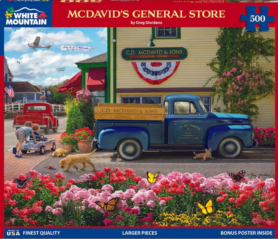 McDavid’s General Store (1880pz) - 500 Piece Jigsaw Puzzle