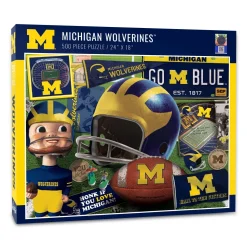 Michigan Wolverines Retro (950165) - 500 Pieces