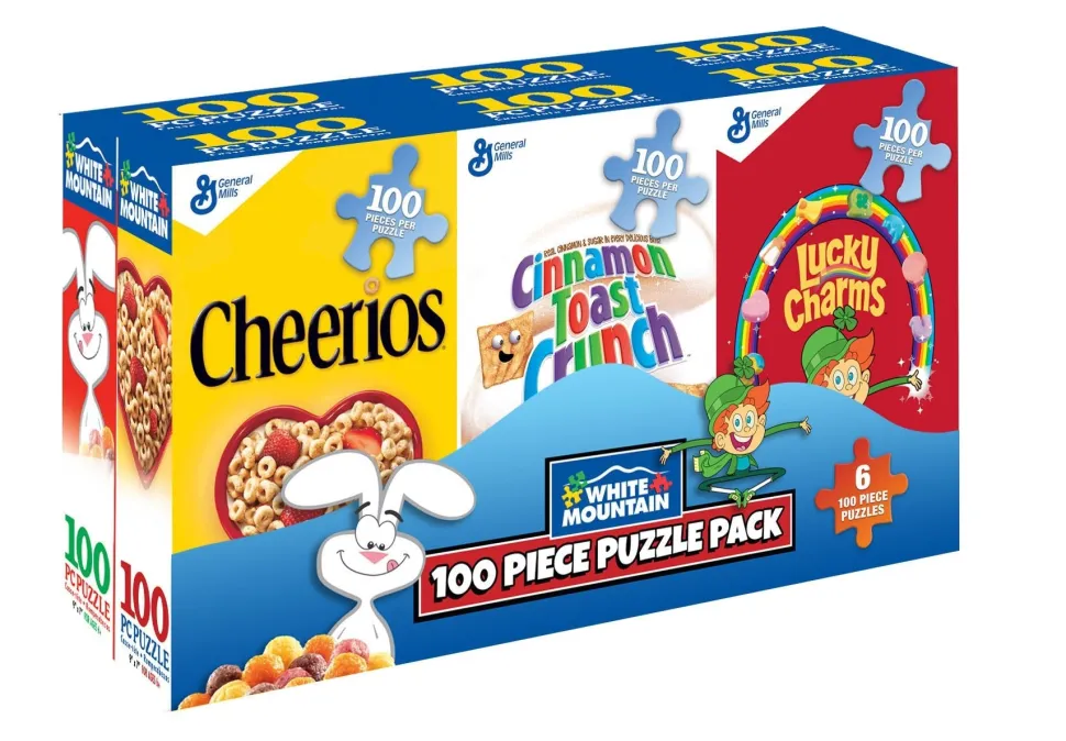 Mini Cereal Boxes (1363PZ) - 100 Piece Jigsaw Puzzle