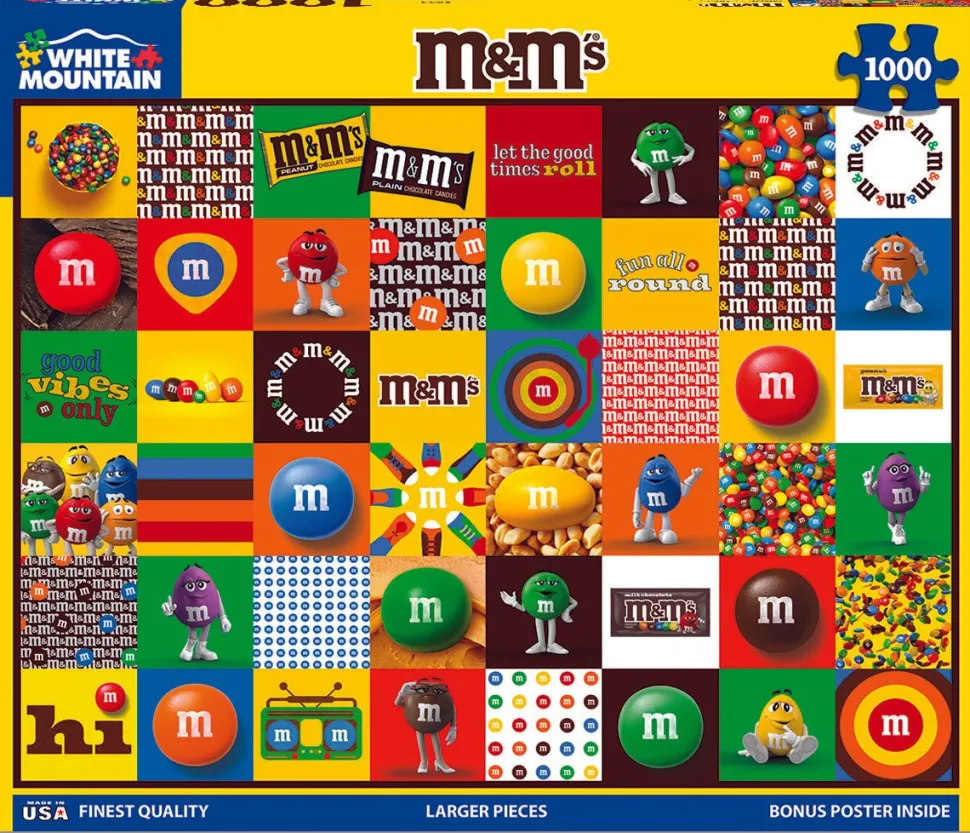 M&M'S Fun (2035pz) - 1000 Piece Jigsaw Puzzle