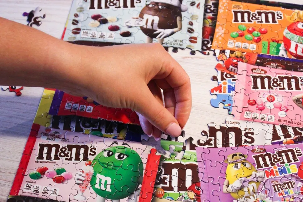 M&M's (1789pz) - 1000 Piece Jigsaw Puzzle