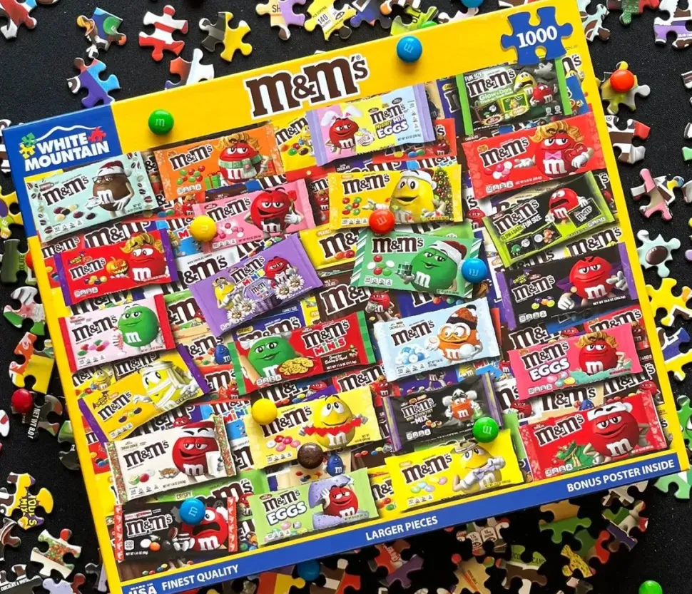 M&M's (1789pz) - 1000 Piece Jigsaw Puzzle
