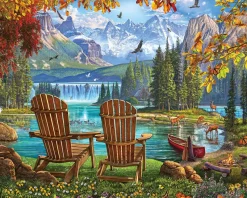 Mountain Paradise (1977pz) - 1000 Piece Jigsaw Puzzle