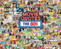 Movie Quotes The 80s (1961pz) - 1000 Piece Jigsaw Puzzle