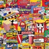 Movie Snacks (1884pz) - 1000 Piece Jigsaw Puzzle