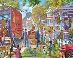 Moving In (1642pz) - 1000 Piece Jigsaw Puzzle