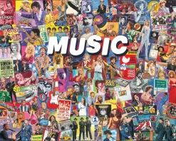 Music (1464pz) - 1000 Piece Jigsaw Puzzle
