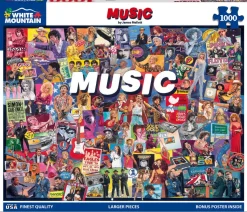 Music (1464pz) - 1000 Piece Jigsaw Puzzle