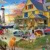 My Yellow Beach House (1795pz) - 500 Piece Jigsaw Puzzle
