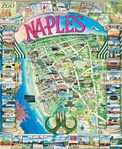 Naples, FL (50pz) - 1000 Piece Jigsaw Puzzle