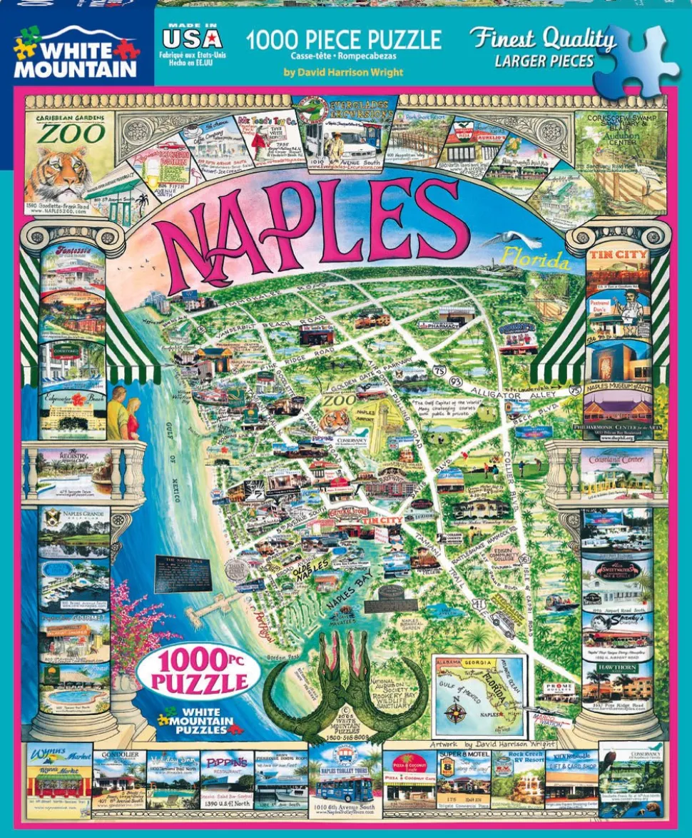 Naples, FL (50pz) - 1000 Piece Jigsaw Puzzle