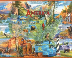 National Parks (530pz) - 1000 Piece Jigsaw Puzzle
